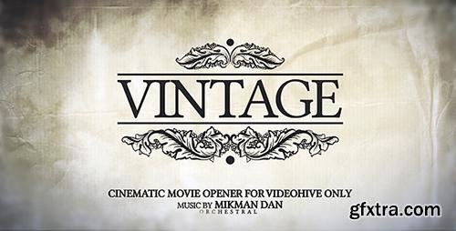 Videohive Vintage Opener 1823937