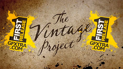 VideoHive - The Vintage After Effects Project 3545788