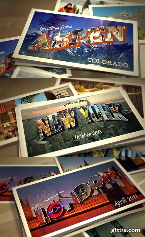 VideoHive - Travel Postcards 4835059