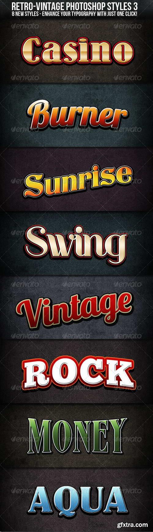 GraphicRiver - Retro Vintage Styles 3