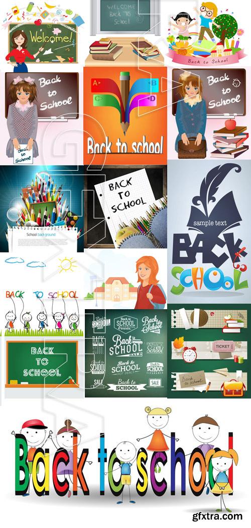 Amazing SS - Back to school, 22xEPS, 3xJPGs