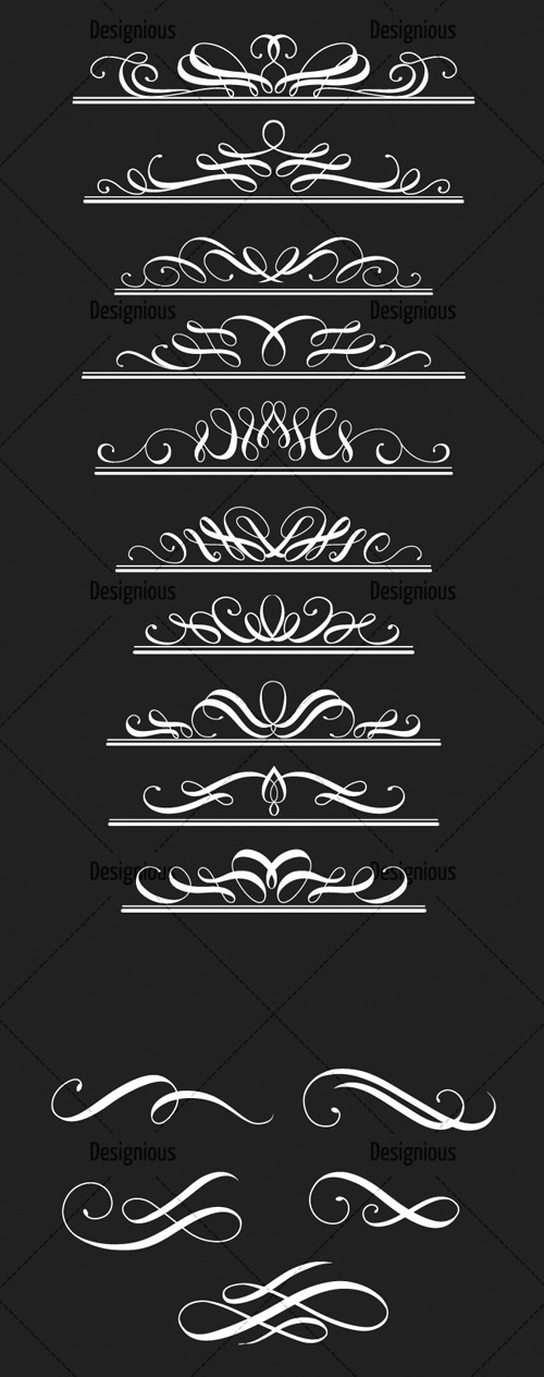 Ornamental Floral Vector Pack 152