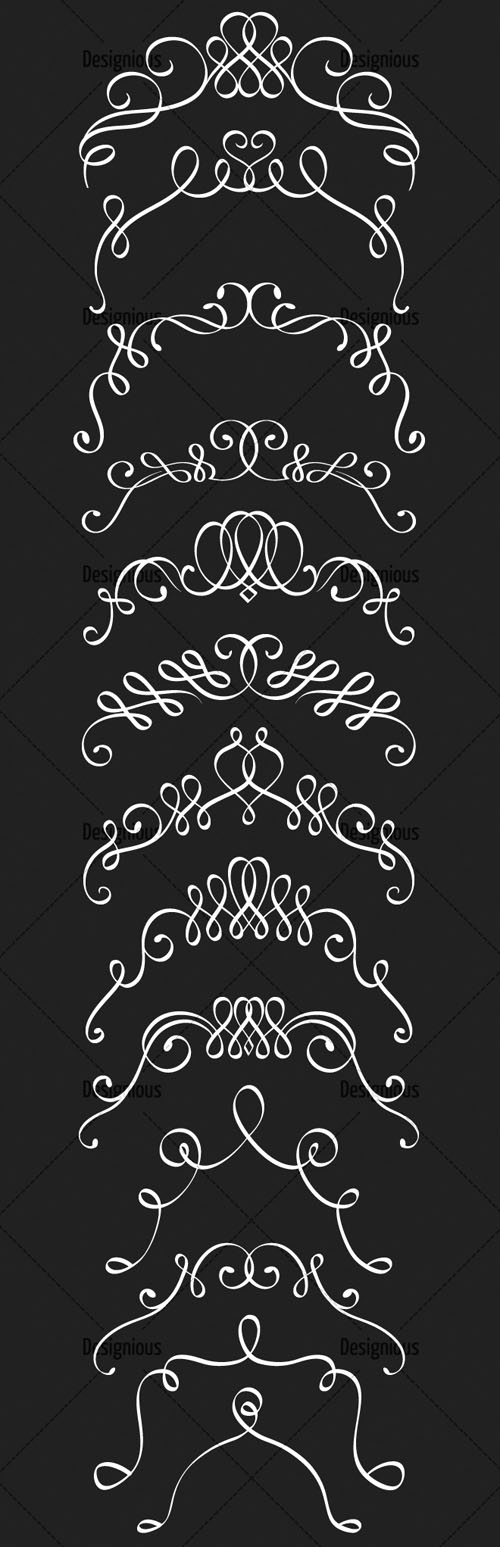 Ornamental Floral Vector Pack 153