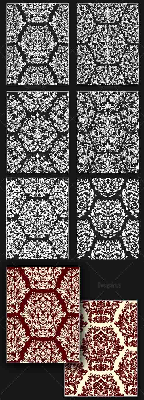 Seamless Patterns Vector Pack 144