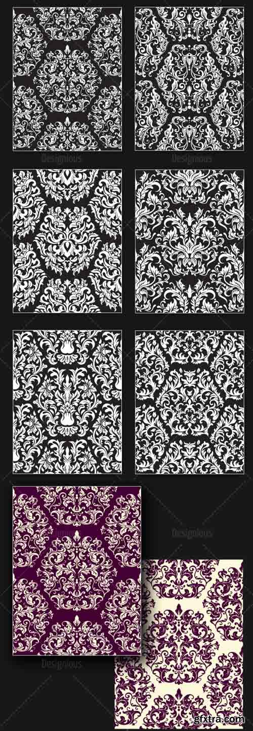 Seamless Patterns Vector Pack 148