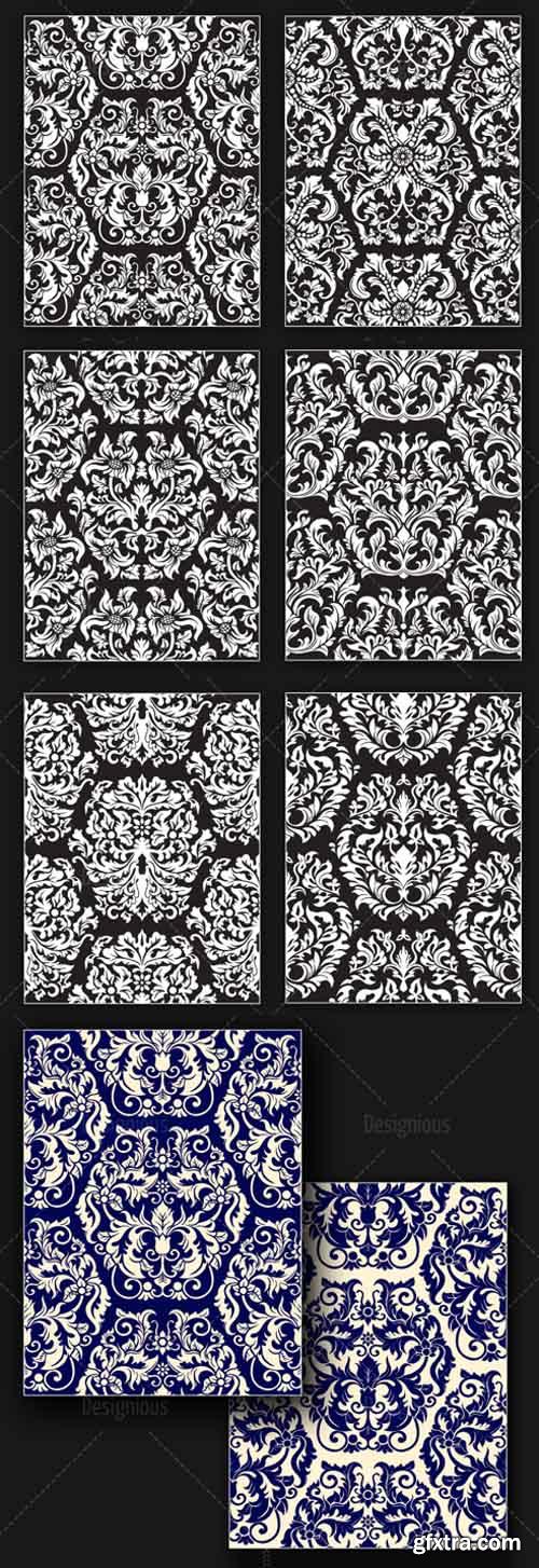 Seamless Patterns Vector Pack 149