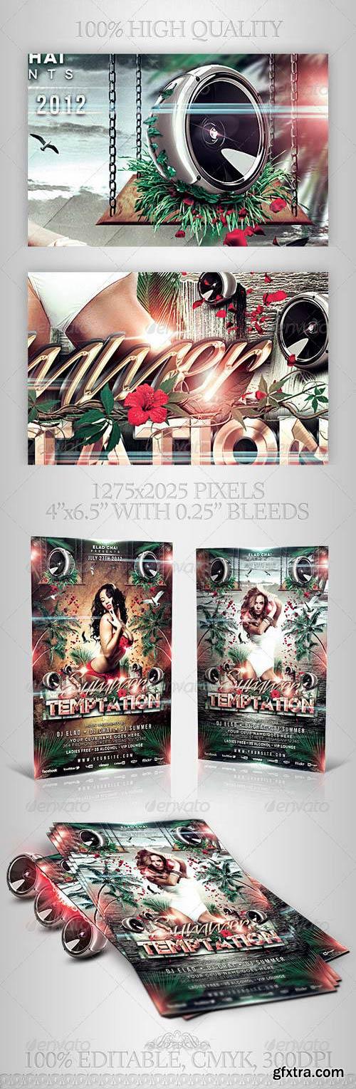 GraphicRiver - Summer Temptation Party Flyer Template