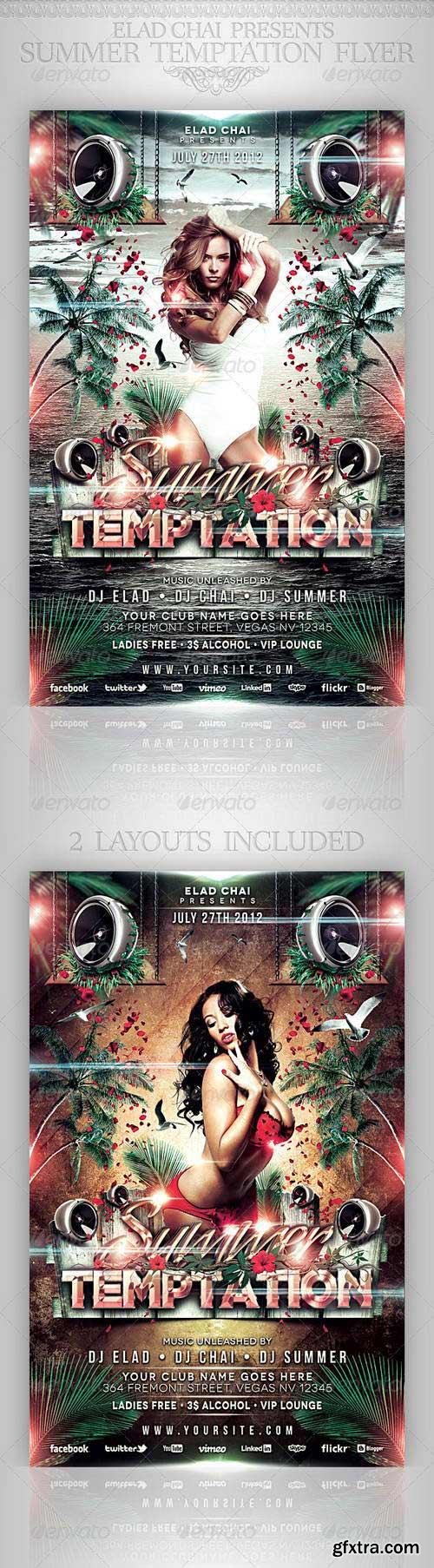 GraphicRiver - Summer Temptation Party Flyer Template