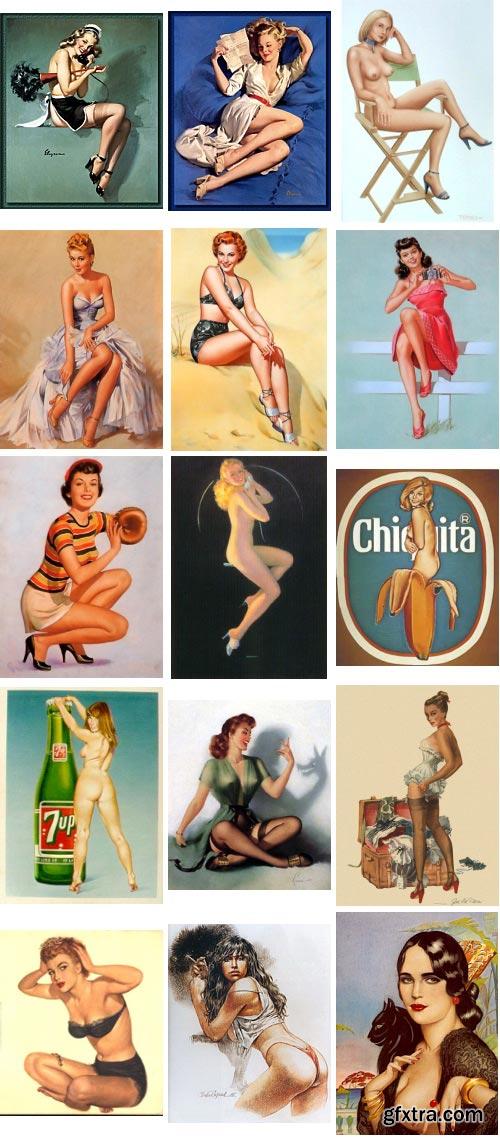 How the Pin-Up & History of Pin-Up Art