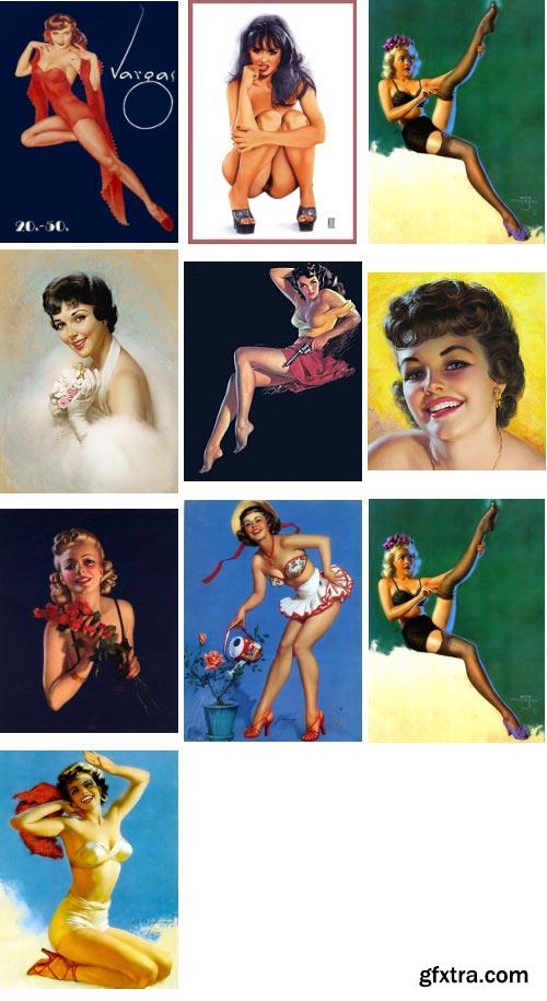 How the Pin-Up & History of Pin-Up Art