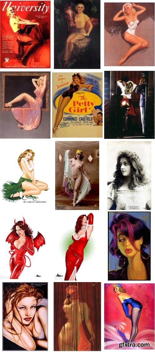 How the Pin-Up & History of Pin-Up Art