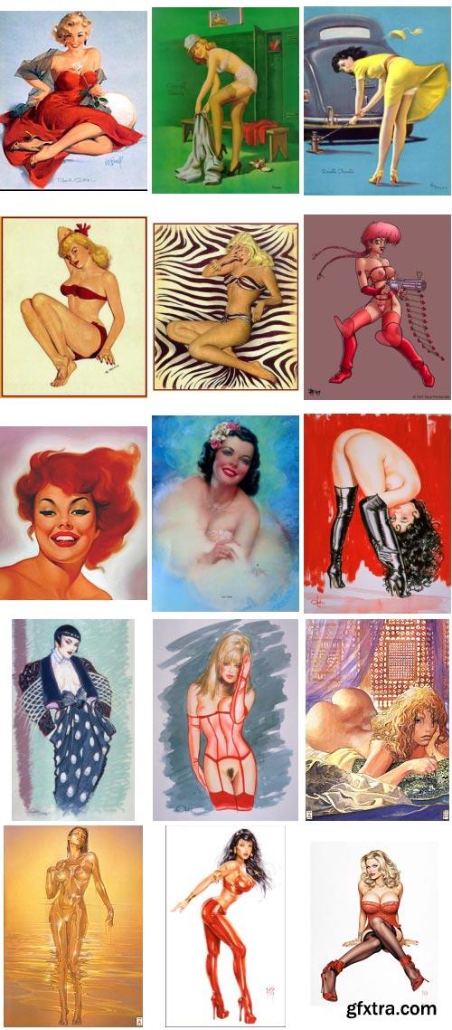 How the Pin-Up & History of Pin-Up Art