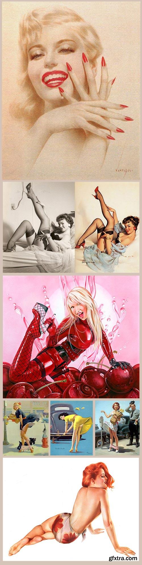 How the Pin-Up & History of Pin-Up Art