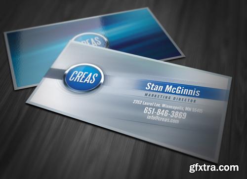 Abstract Effects Business Card