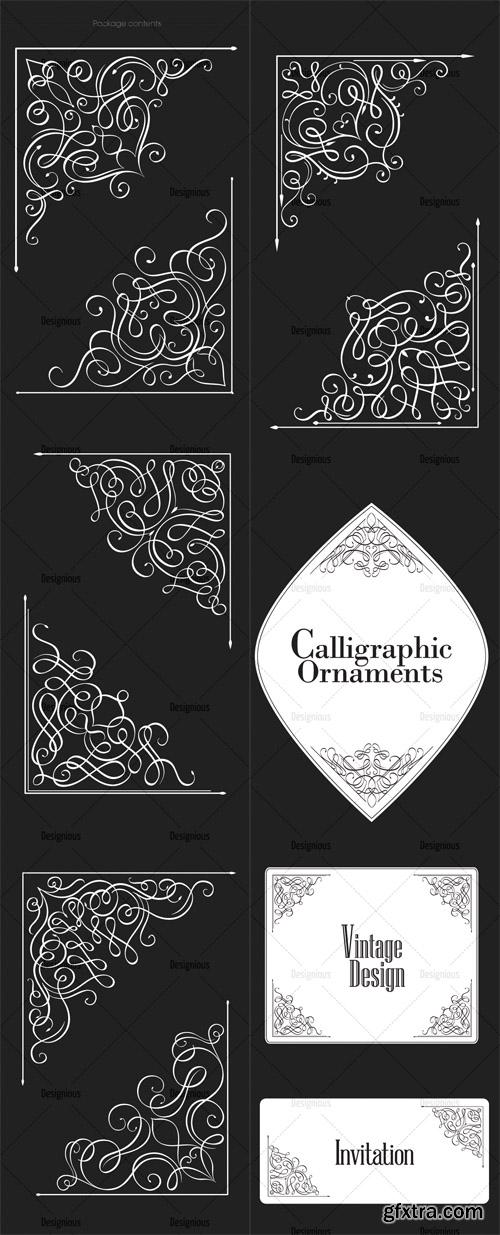 Ornamental Floral Vector Pack 160