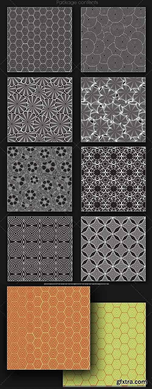 Seamless Patterns Vector Pack 165