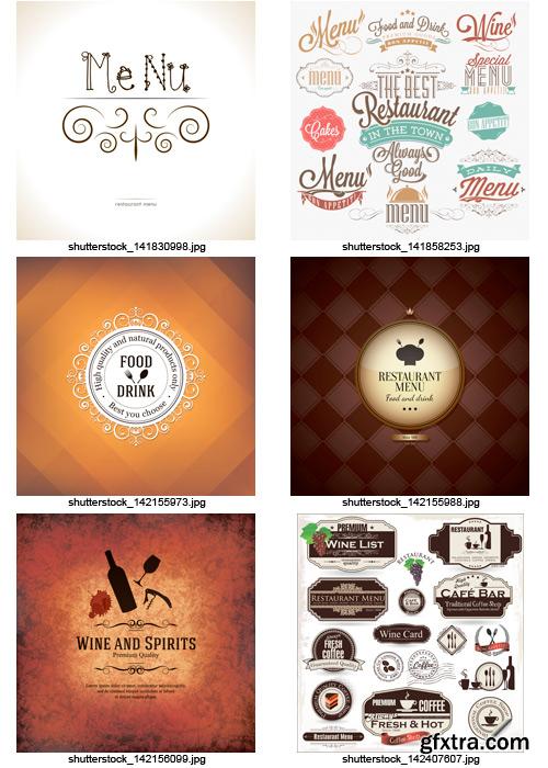 Amazing SS - Restaurant Menu 6, 25xEPS