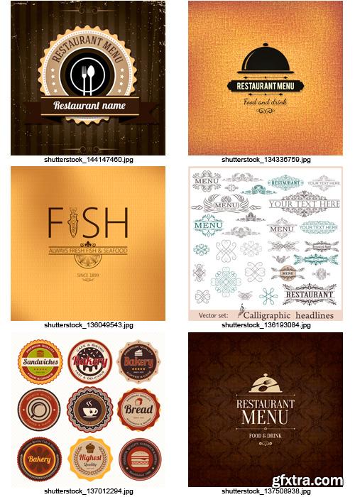 Amazing SS - Restaurant Menu 6, 25xEPS