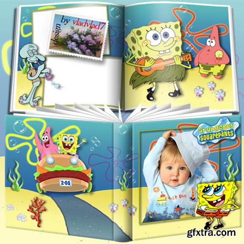 Cartoon Photobook for Kids - SpongeBob SquarePants