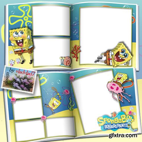 Cartoon Photobook for Kids - SpongeBob SquarePants