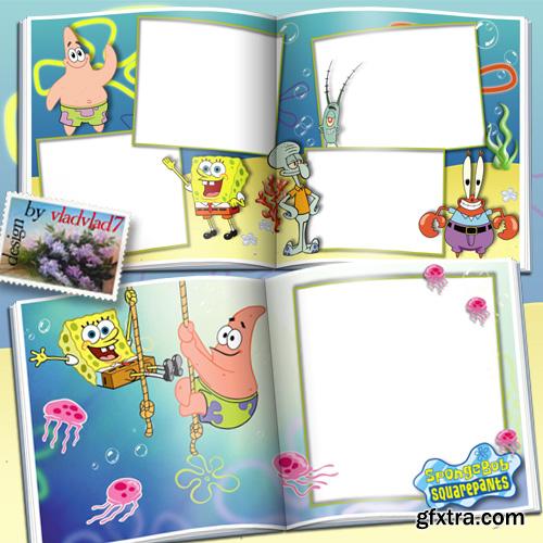 Cartoon Photobook for Kids - SpongeBob SquarePants