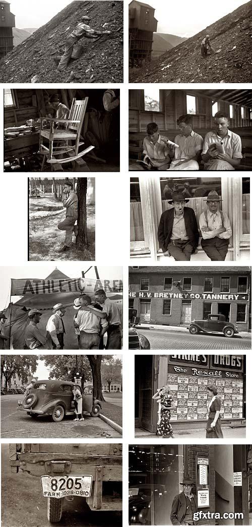 UHQ Retro Photos of U.S.A. (1935-1967) 1062xJPGs