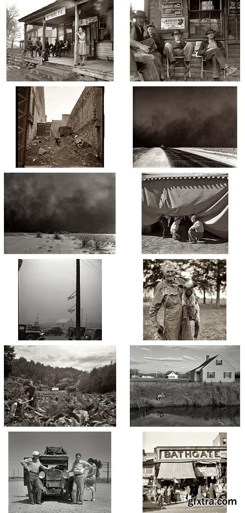 UHQ Retro Photos of U.S.A. (1935-1967) 1062xJPGs