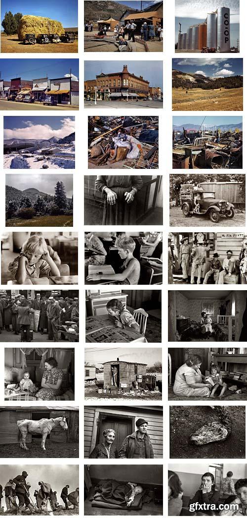 UHQ Retro Photos of U.S.A. (1935-1967) 1062xJPGs