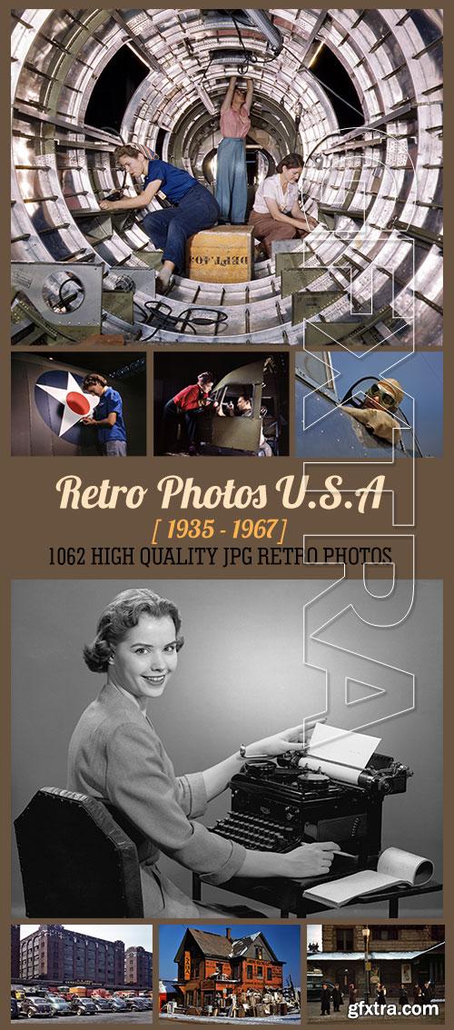 UHQ Retro Photos of U.S.A. (1935-1967) 1062xJPGs