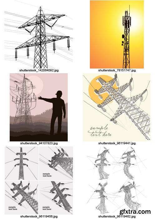 Amazing SS - Transmission Towers, 25xEPS