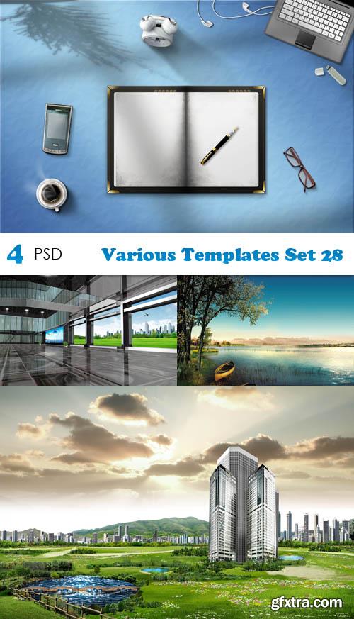 PSD - Various Templates Set 28