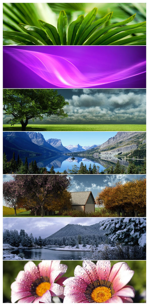 Mixed Panoramics Wallpaper Pack 8