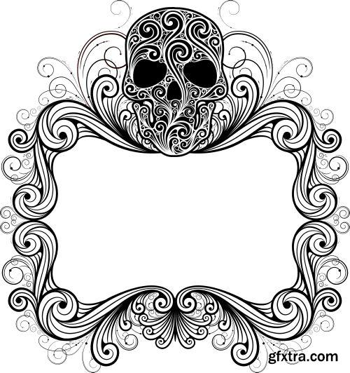 Amazing Skull Design - Shutterstock 25xEPS