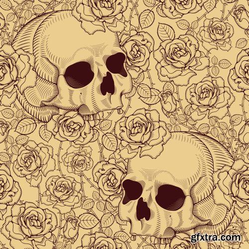 Amazing Skull Design - Shutterstock 25xEPS