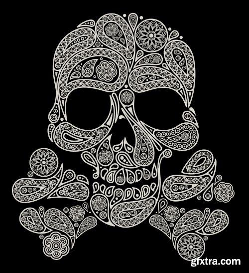 Amazing Skull Design - Shutterstock 25xEPS