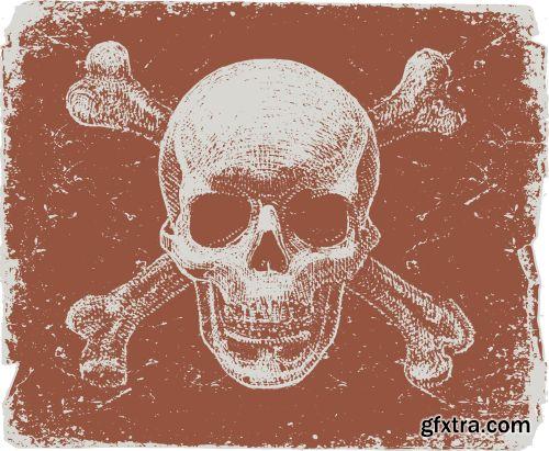 Amazing Skull Design - Shutterstock 25xEPS