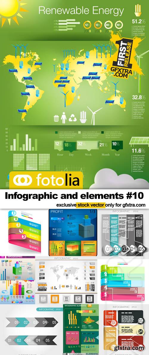 Infographic and design elements #10 - 19x EPS 6x AI