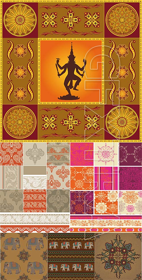 Indian patterns set 2