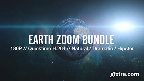 Videohive Earth Zoom Bundle 5149784 HD