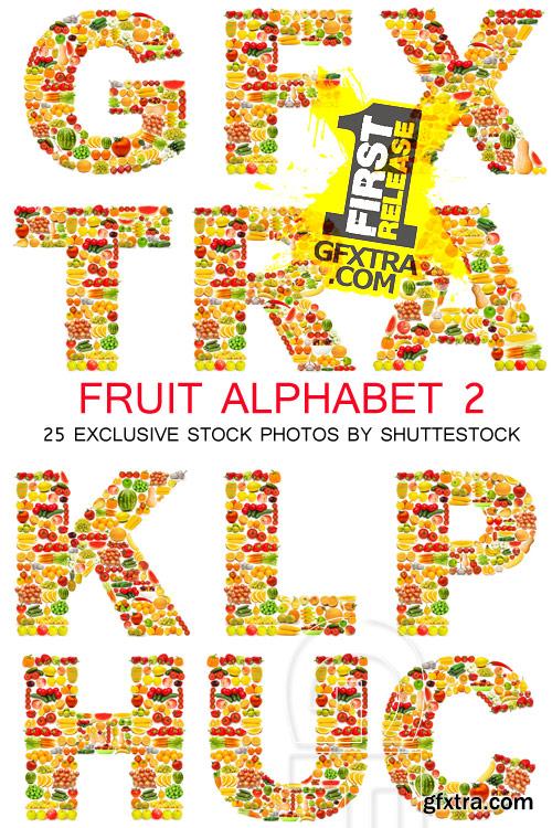 Amazing SS - Fruit Alphabet 2, 25xJPGs