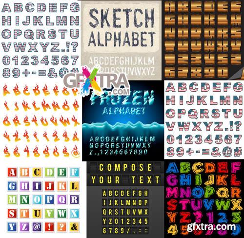 Alphabet Vector Collection