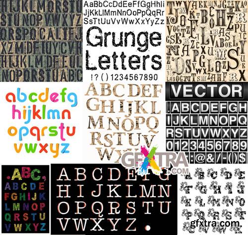 Alphabet Vector Collection