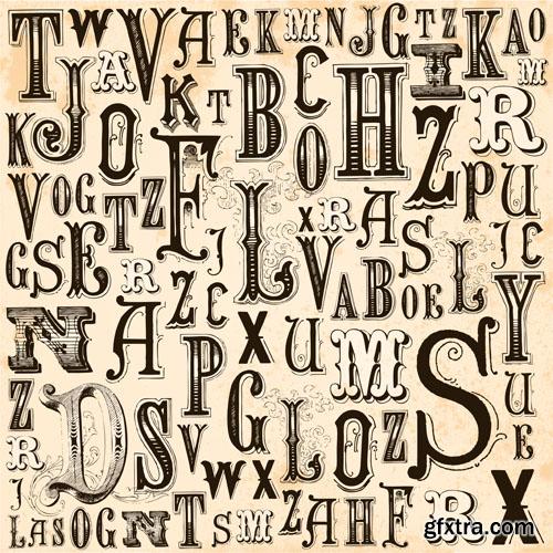 Alphabet Vector Collection