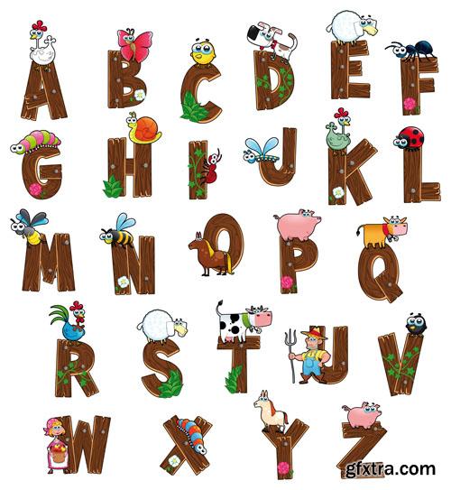 Alphabet Vector Collection