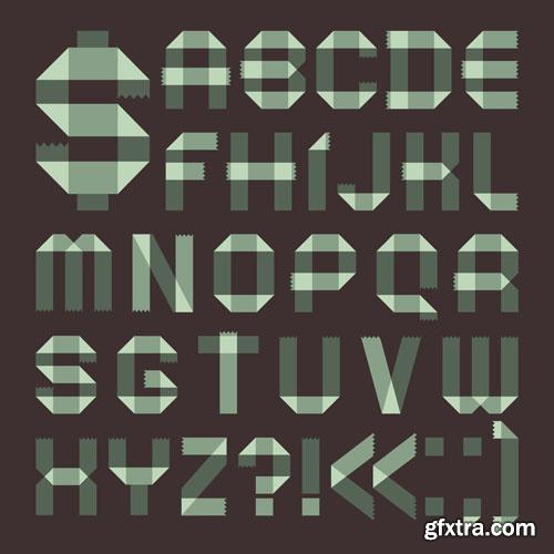 Alphabet Vector Collection