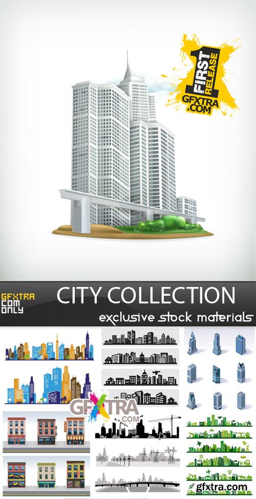 City vector collection