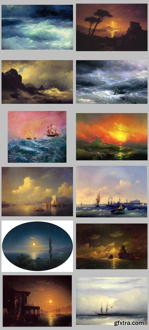 Ivan Aivazovsky, Armenian Painter of Sea 192xJPGs