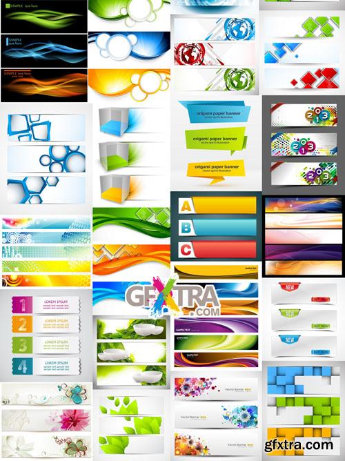 Big collection of vector banners vol.2