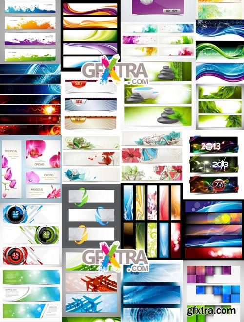 Big collection of vector banners vol.2