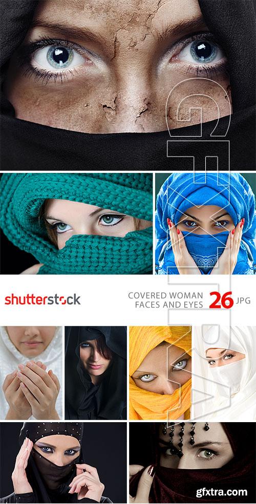 Covered Woman Faces and Eyes 26xJPGs